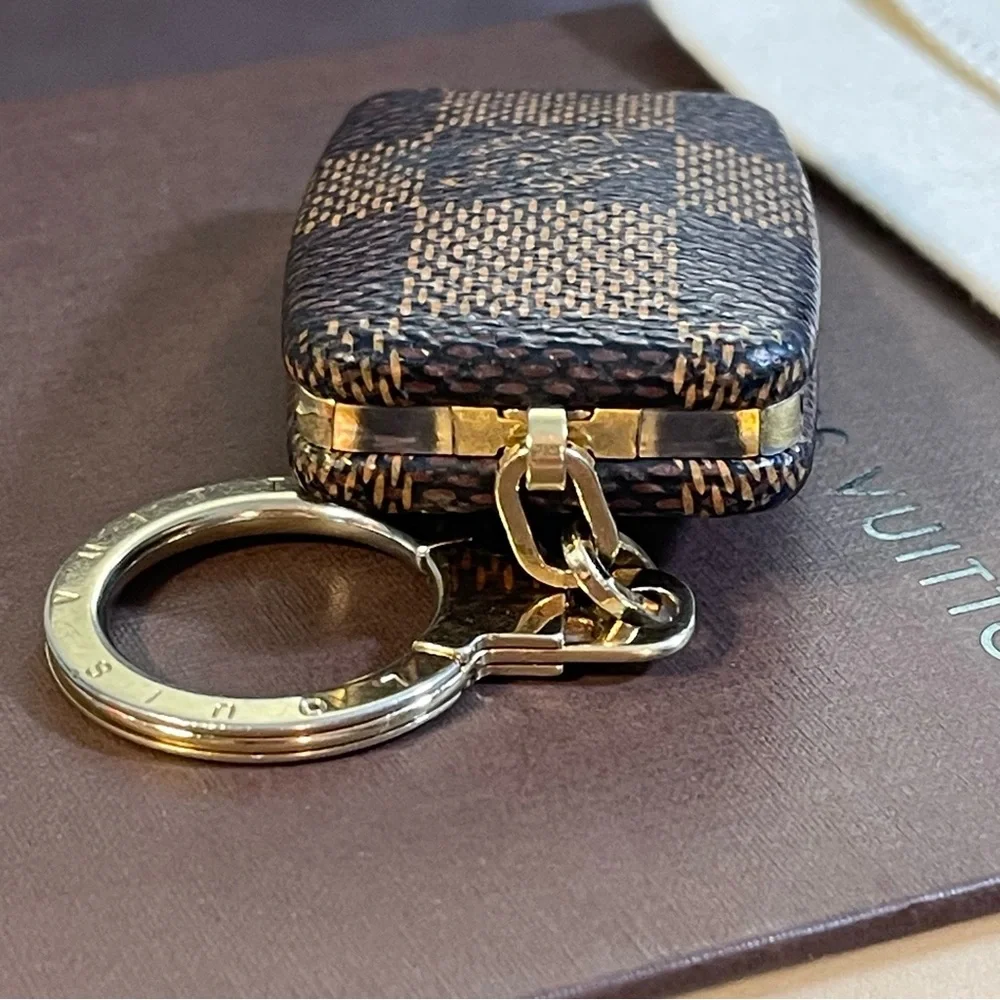 Louis Vuitton Astropill Damier Flashlight Key Chain or Bag Charm